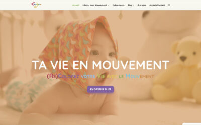 Refonte du site d’Elisabeth, praticienne en Shiatsu & Kiné pédiatrique