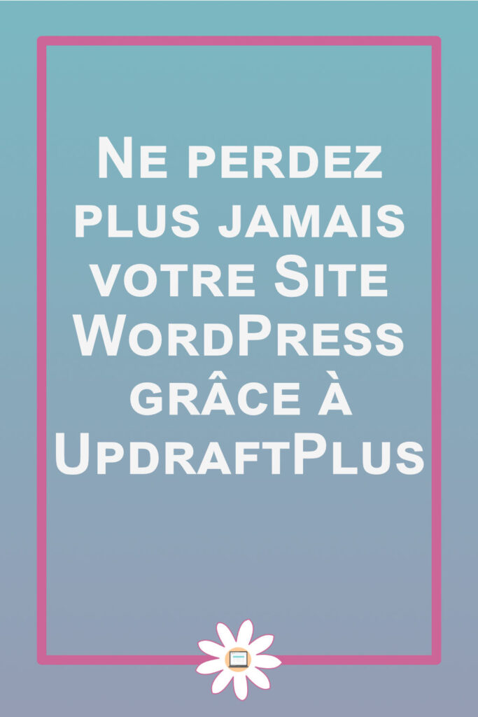 site wordpress updraftplus