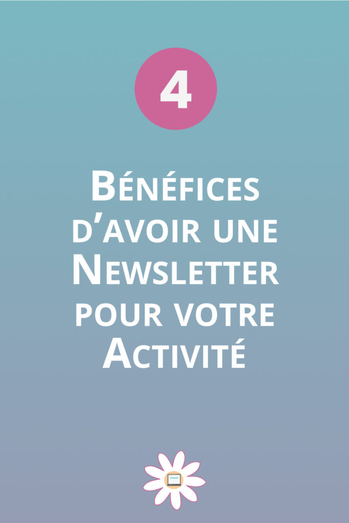 bénéfices newsletter