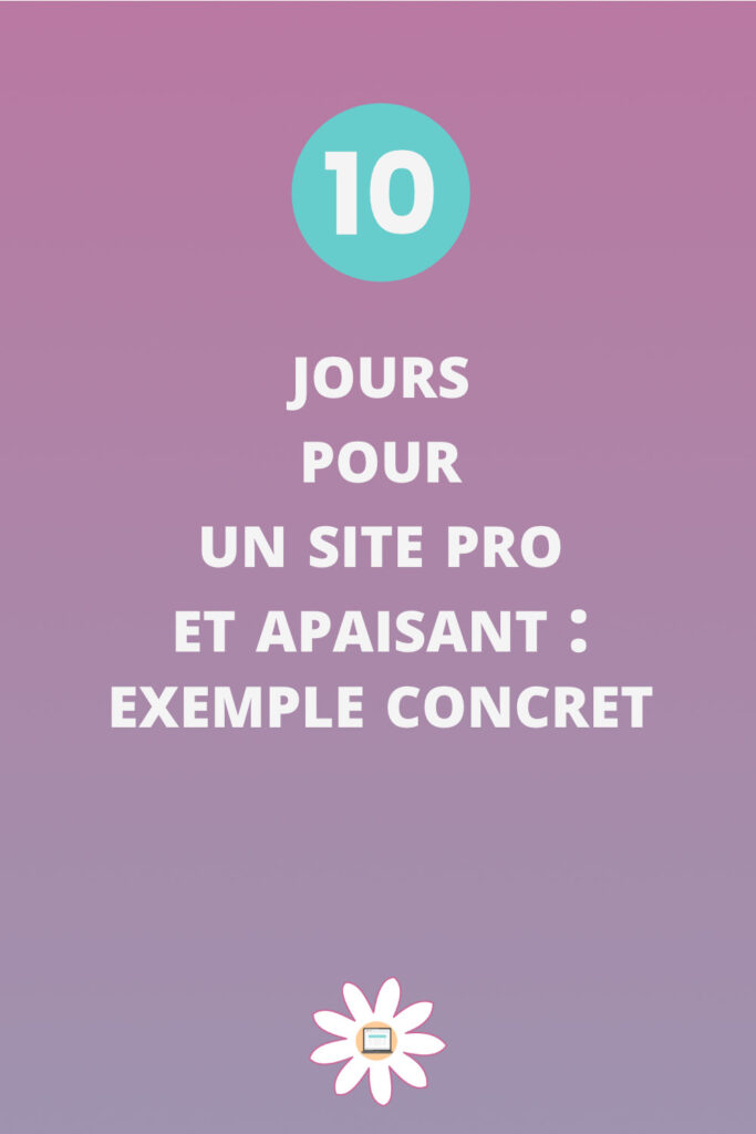 10 jours site pro thérapeute