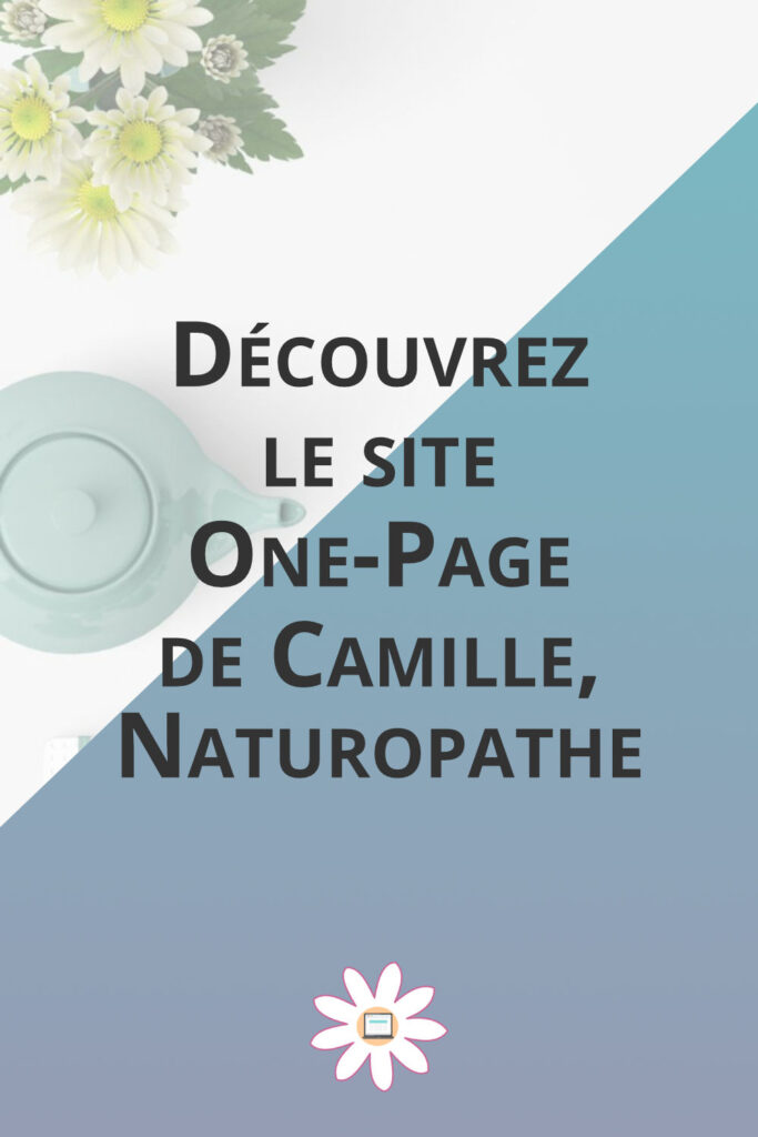 site one page naturopathe