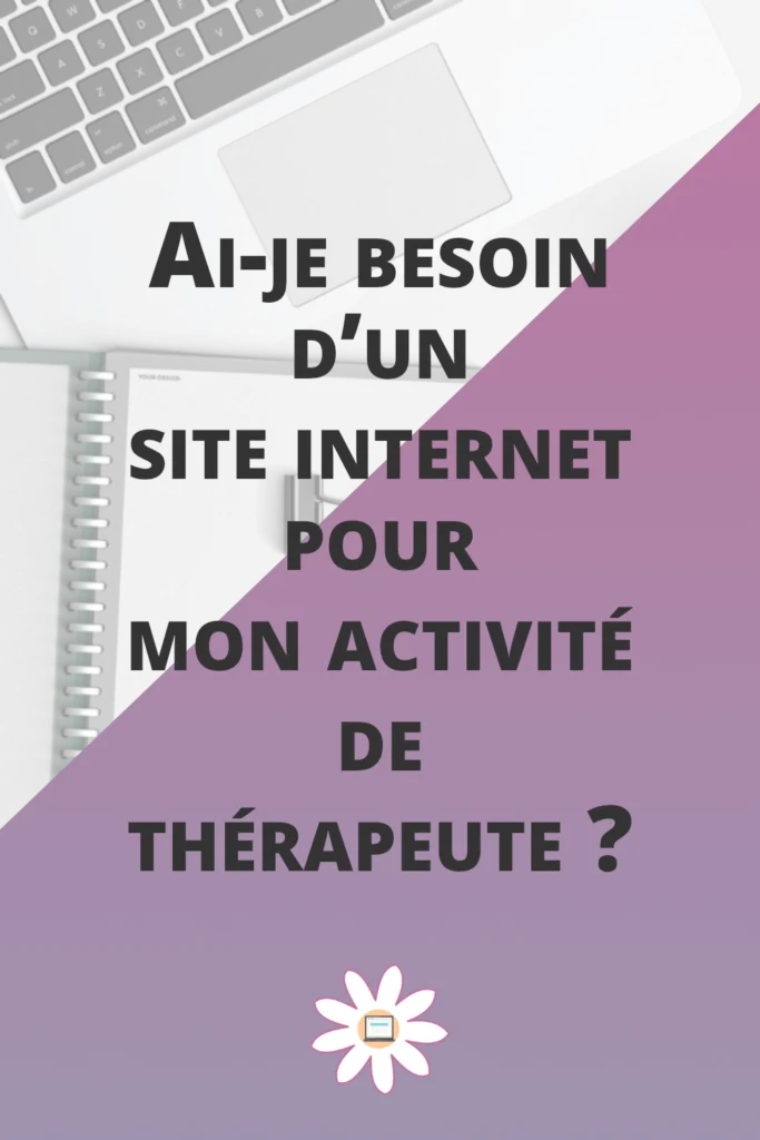 besoin site internet activite therapeute