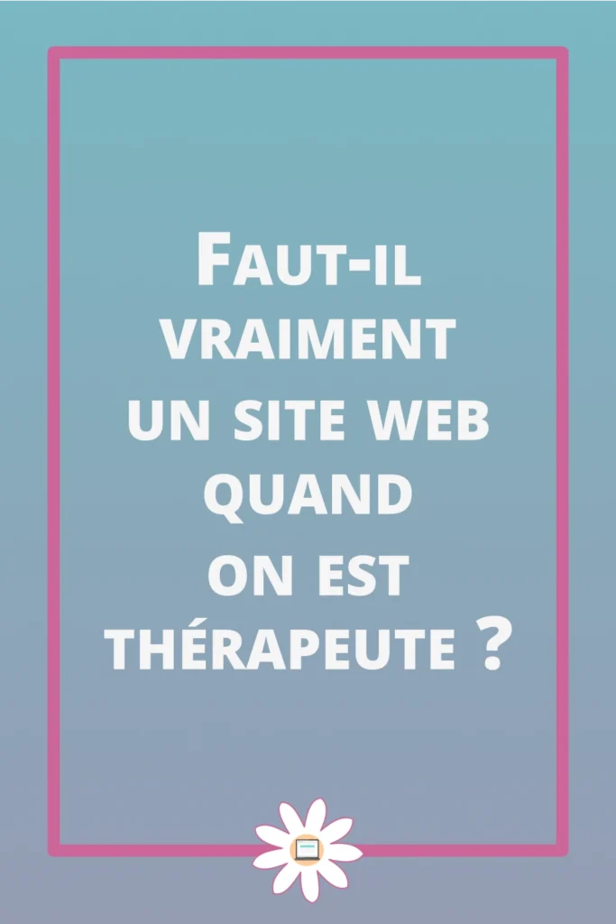 faut il site web therapeute